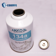 Refrigerante de alta pureza con más del 99.9% de gas refrigerante R 134 A Arkool Brand 340G